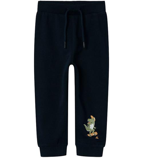 Name It Sweatpants - NmmVildar - Dark Sapphire/Skater Dino m. Pr