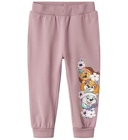 Name It Sweatpants - NmfJura PawPatrol - Elderberry m. Print