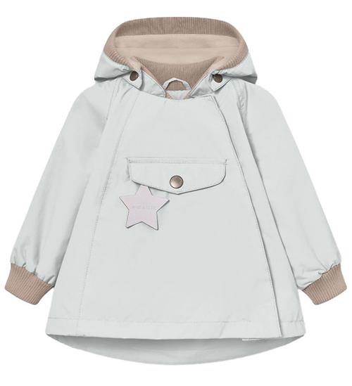 Mini A Ture Sommerjakke - MatWai Fleece - Blue Metal