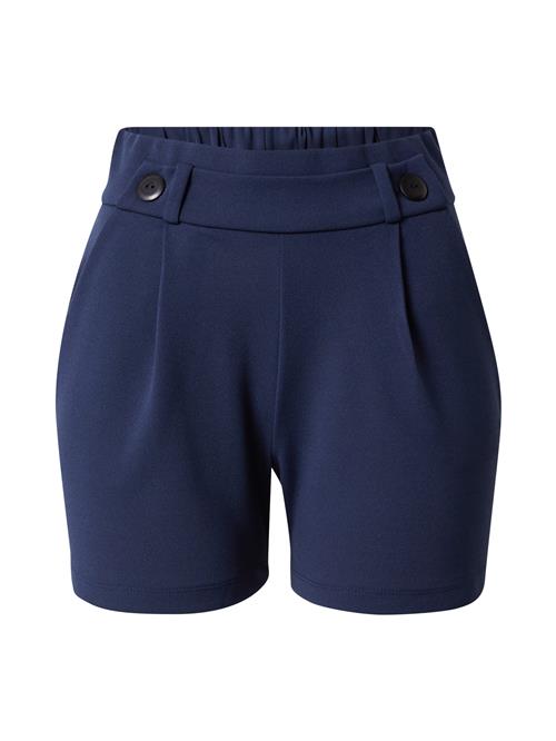 JDY Bukser med lægfolder 'Geggo'  navy