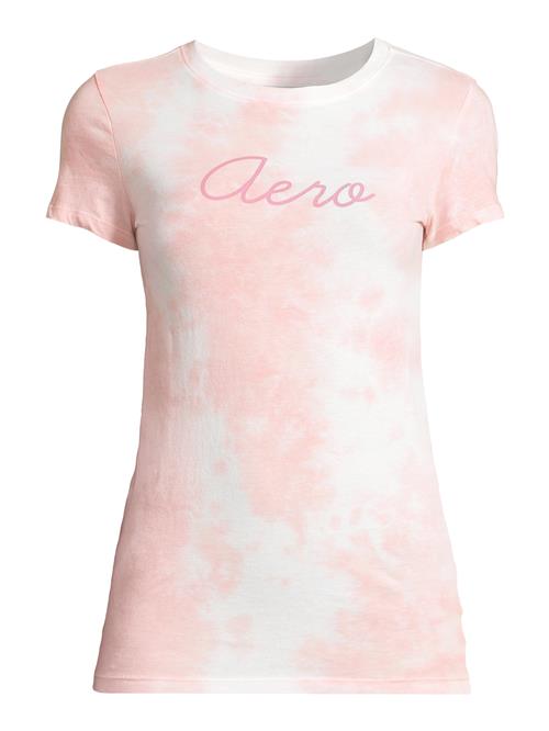 AÉROPOSTALE Shirts  lyserød / pitaya / hvid