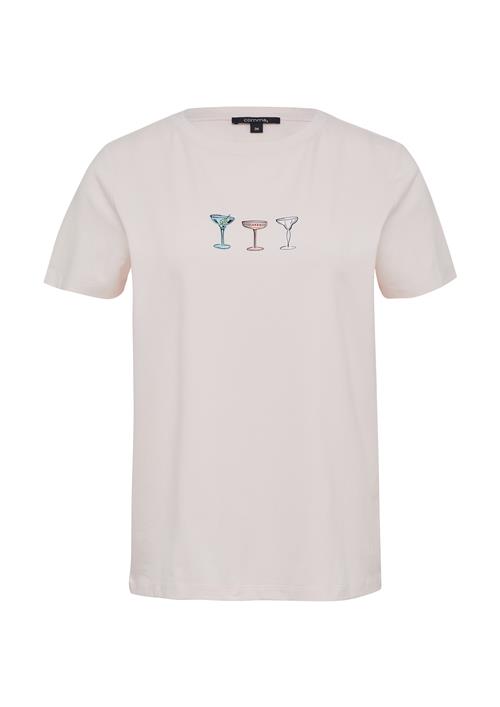 COMMA Shirts  lyseblå / pastelpink / hvid