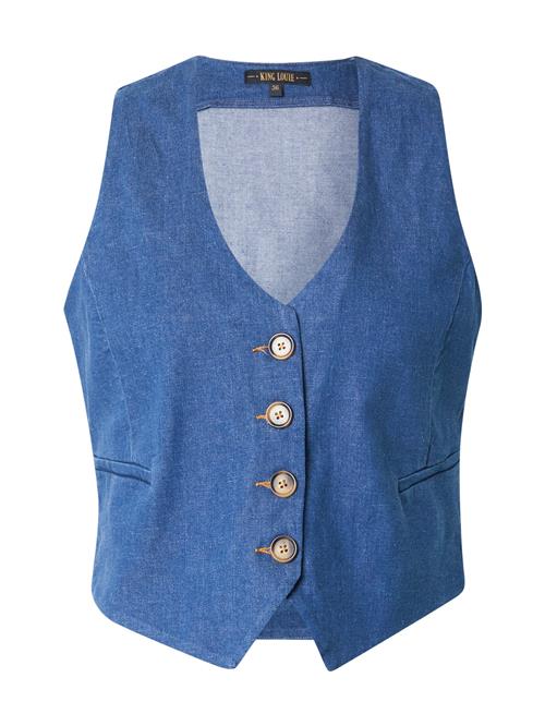 King Louie Vest 'Bianca'  blue denim
