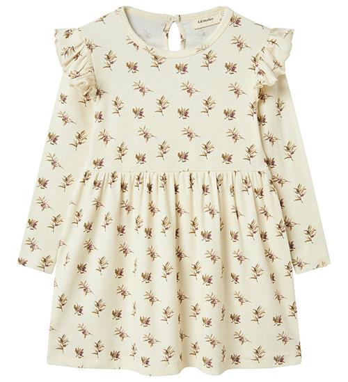 Lil' Atelier Kjole - Rib - NmfGavo - Turtledove/OLIVE