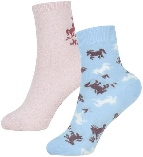 Molo Strømper - 2-pak - Nomi - Charlotte Pink/Blå