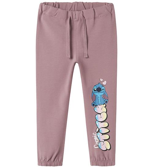 Name It Sweatpants - NmfJessi Stitch - Elderberry