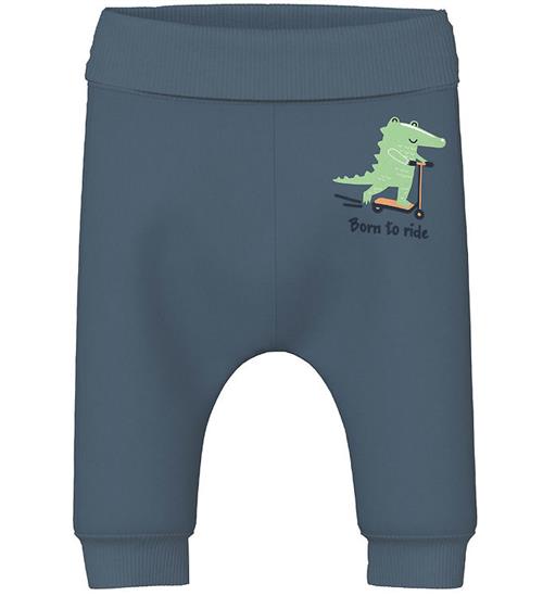 Name It Sweatpants - NbmVonne - China Blue/Born to ride