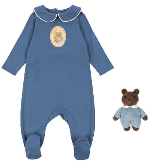 Konges Sløjd Gaveæske - Heldragt/Bamse - Blue Horizon
