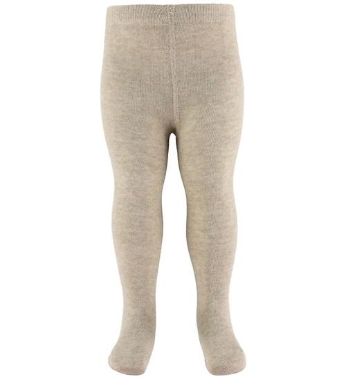 Minymo Strømpebukser - Noos - Solid - Silver Mink Melange