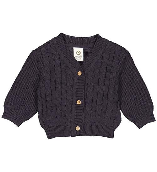 Müsli Cardigan - Cable - Mystery Blue