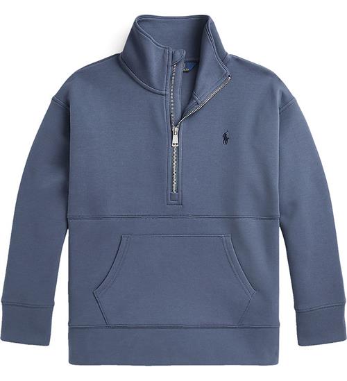 Polo Ralph Lauren Bluse m. Lynlås - Navy