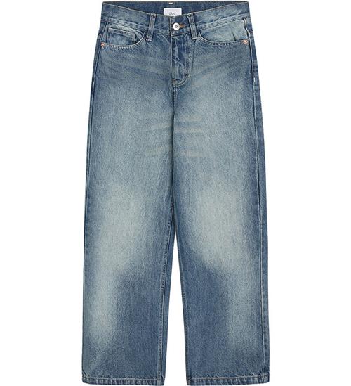 Grunt Jeans - GRWide Low Waist - Blå