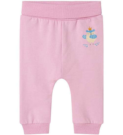 Name It Sweatpants - NbfVrille - Pastel Lavender/Bird