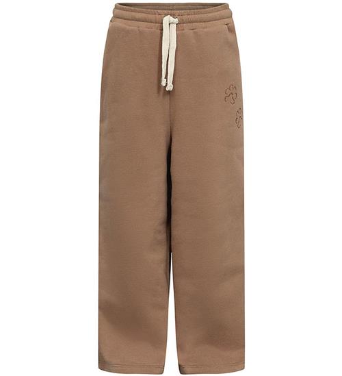 Sofie Schnoor Sweatpants - Cashew Brown m. Print