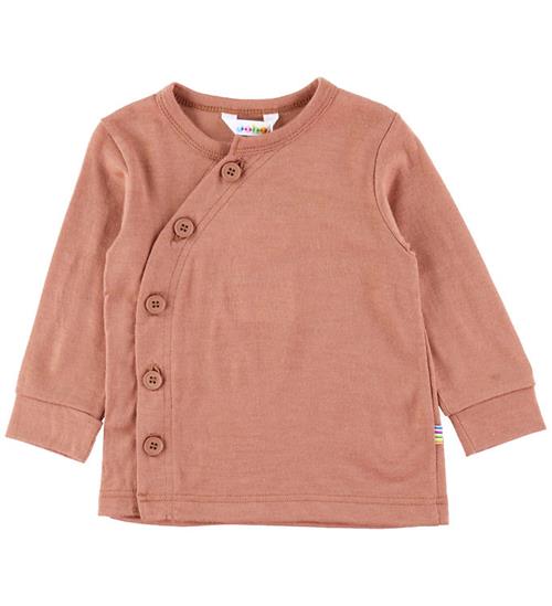 Joha Cardigan - Uld - Rød/Brun
