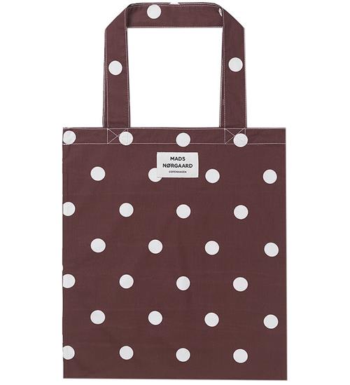 Mads Nørgaard Shopper - Atoma - Dot AOP Sassafras/White Alyssum
