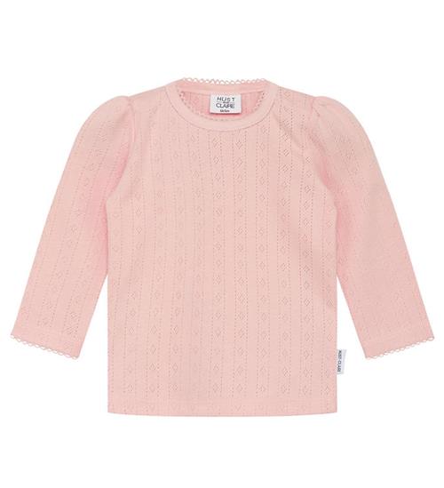 Hust and Claire Bluse - Andreia - Icy Pink m. Hulmønster