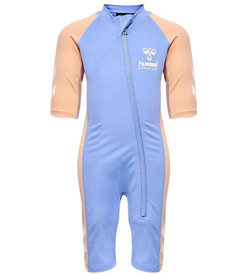 Hummel Badeheldragt - HmlCala - UV40+ - Blå/Rosa