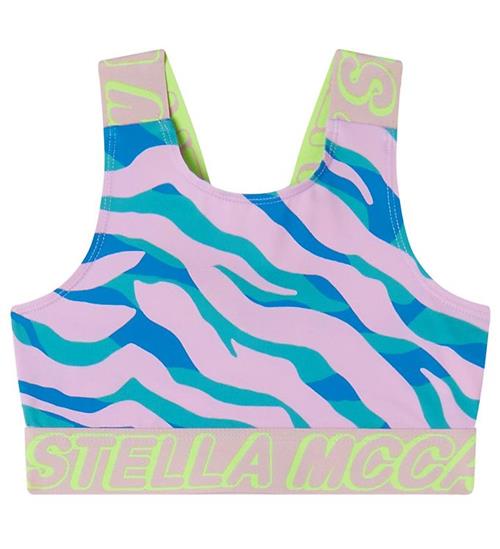 Stella McCartney Kids Træningstop - Rosa/Blå/Grønstribet