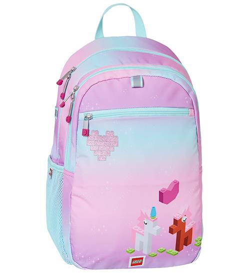 LEGOÂ® Iconic Sparkle Rygsæk - Blå/Pink