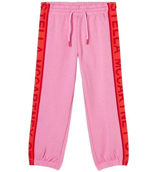 Stella McCartney Kids Sweatpants - Pink m. Orange