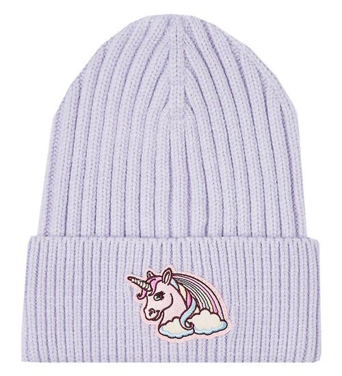 Name It Hue - NmnMiki - Strik - Thistle m. Enhjørning
