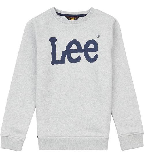Lee Sweatshirt - Wobbly Graphic - Grå