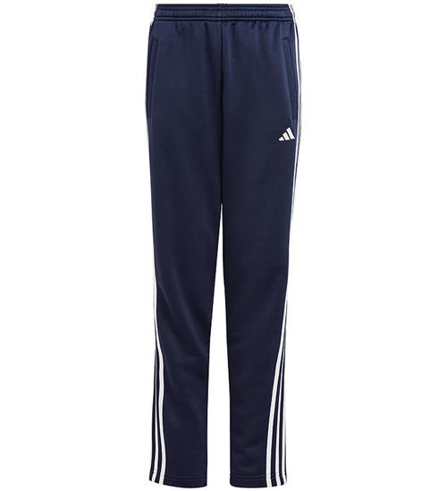 adidas Performance Træningsbukser - U TR-ES 3S - Navy/Hvid