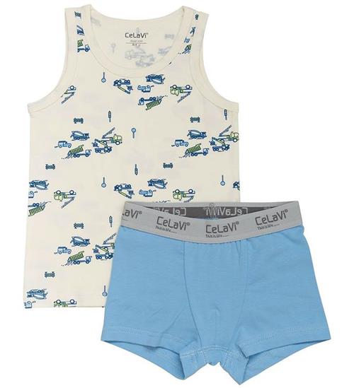 CeLaVi Undertøjssæt - Undertrøje/Boxershorts - Daiquiri Green