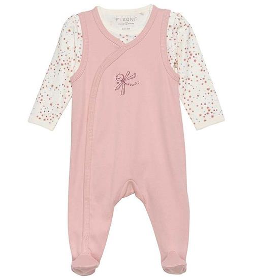 Fixoni Sparkedragt m. Body l/æ - Misty Rose
