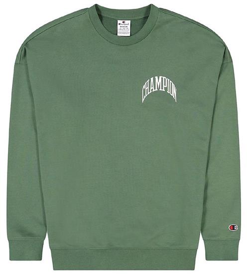 Se Champion Fashion Sweatshirt - Crewneck - Grøn ved KidsWorld