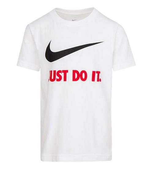 Nike T-shirt - Hvid/Rød