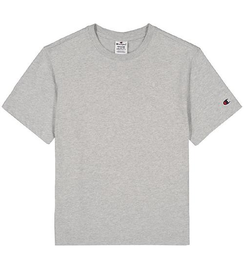 Se Champion Fashion T-shirt - Crewneck - Grå ved KidsWorld
