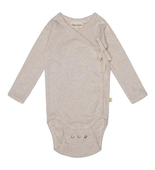 That's Mine Slå-om Body - Becca - Rib - Light Brown Melange