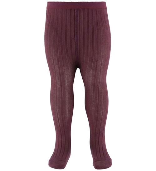 MP Strømpebukser - Rib - Grape Skin