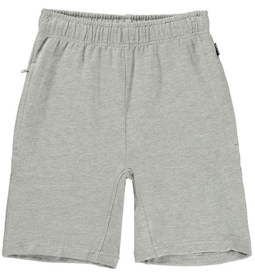 Se Molo Shorts - Axon - Grey Melange ved KidsWorld