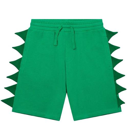 Stella McCartney Kids Sweatshorts - Grøn m. Takker