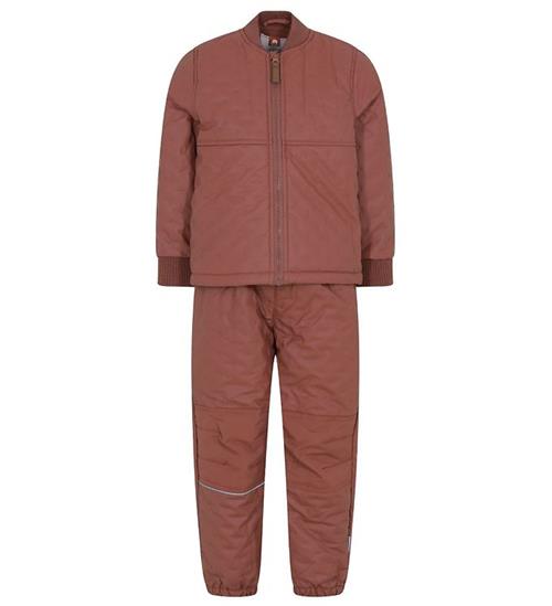 CeLaVi Termotøj m. Fleece - Coated - Mahogany