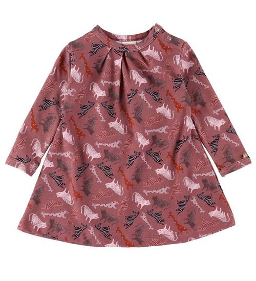 Se Smallstuff Kjole - Safari - Rasberry ved KidsWorld