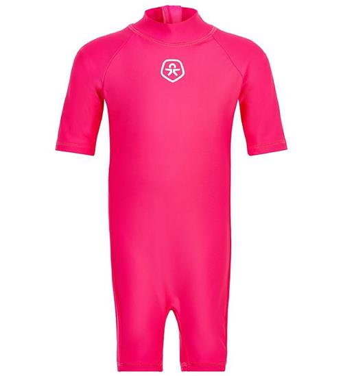 Color Kids Badeheldragt - Pink Yarrow