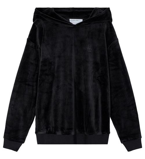 Designers Remix Hættetrøje - Velour - Frances - Sort