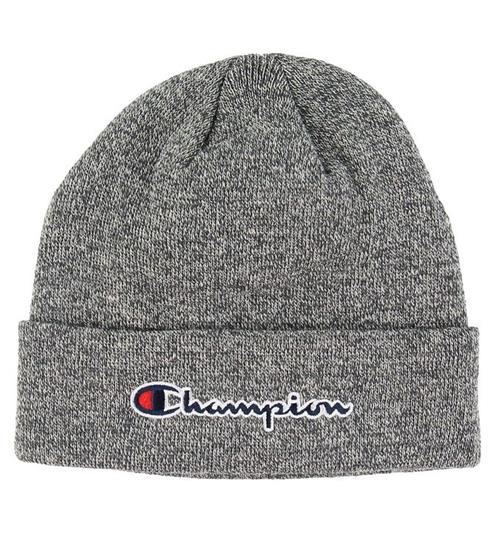 Champion Hue - Strik - Teen - Gråmeleret m. Logo