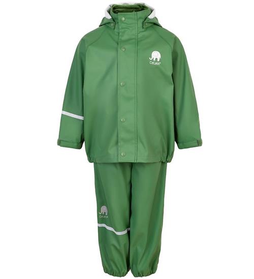 CeLaVi Regntøj m. Seler - PU - Elm Green