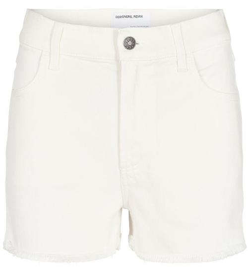 Se Designers Remix Shorts - Bellis Destroyed - Cream ved KidsWorld