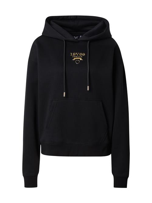 19V69 ITALIA Sweatshirt 'Burner'  guld / sort