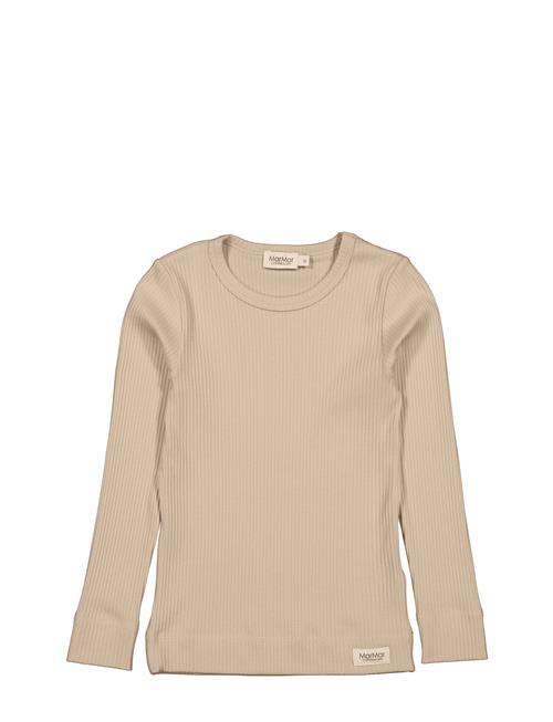 Plain Tee Ls MarMar Copenhagen Beige