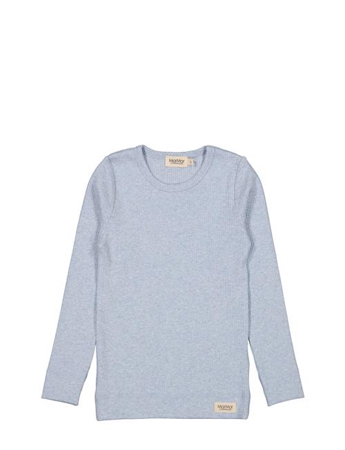 Plain Tee Ls MarMar Copenhagen Blue