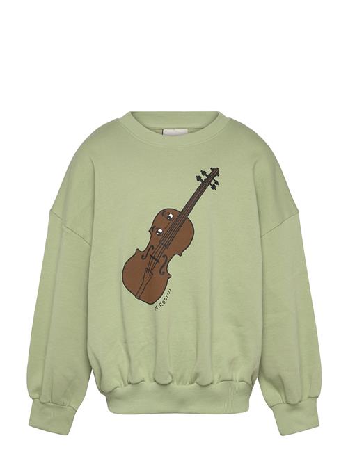 Violin Sp Sweatshirt Mini Rodini Green
