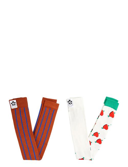 Arrowed Heart 2-Pack Leggings Mini Rodini Patterned