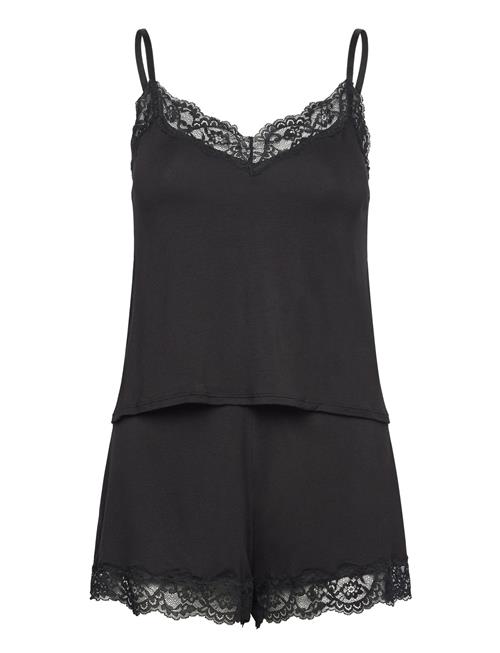 Pj Cami Jersey Lace Nana Hunkemöller Black